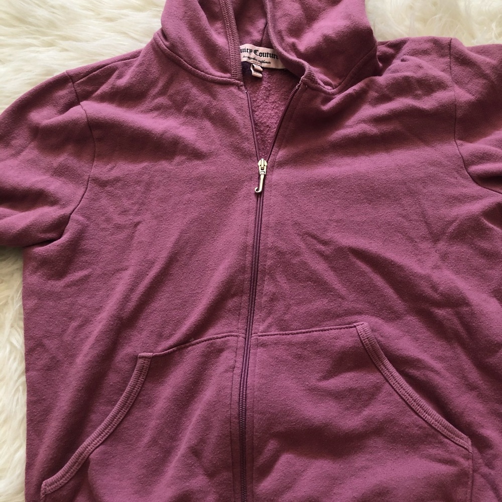 Juicy couture jacket XL track suit purple hoodie vintage graphic logo sweater